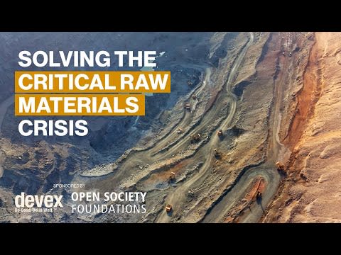 Critical raw materials for energy transition: Bottlenecks and civil society solutions