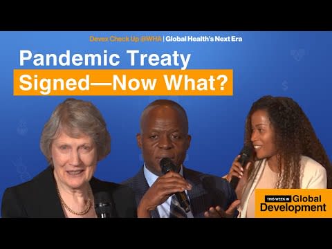 Live from WHA78: A look at the Pandemic Agreement