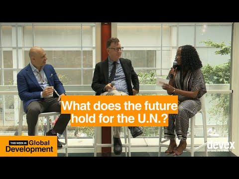 Live from UNGA80: What's at stake for global development