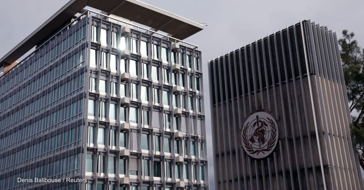 WHO to slash senior leadership and departments to about half