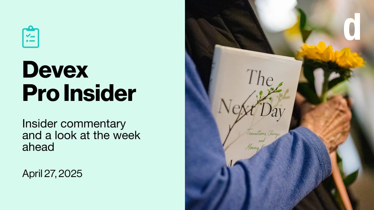 Devex Pro Insider: A funder comes out swinging — and what’s next from Melinda