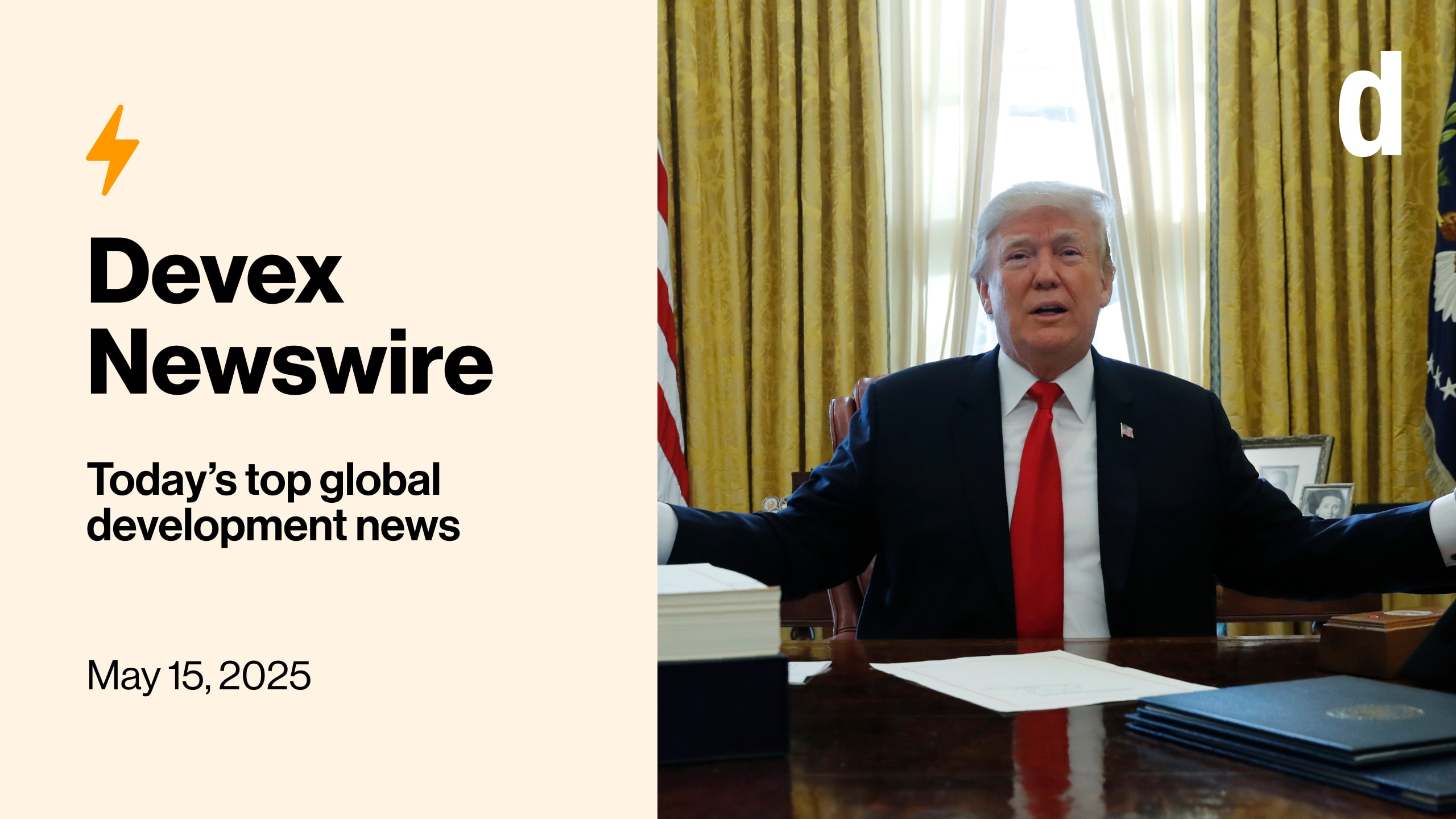 Devex Newswire: Philanthropies’ fears creep closer to reality