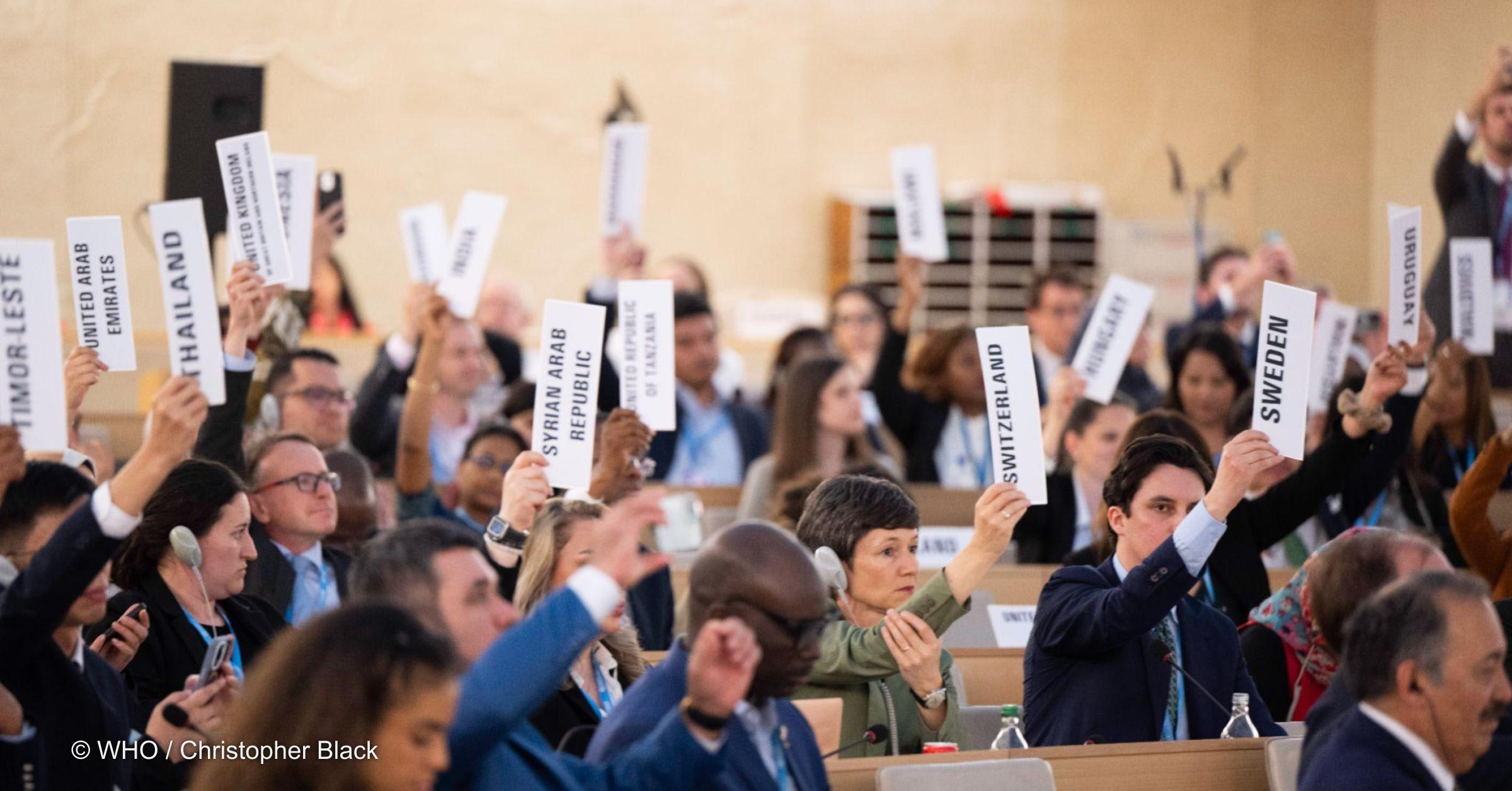 Landmark pandemic treaty adopted despite pushback by some countries