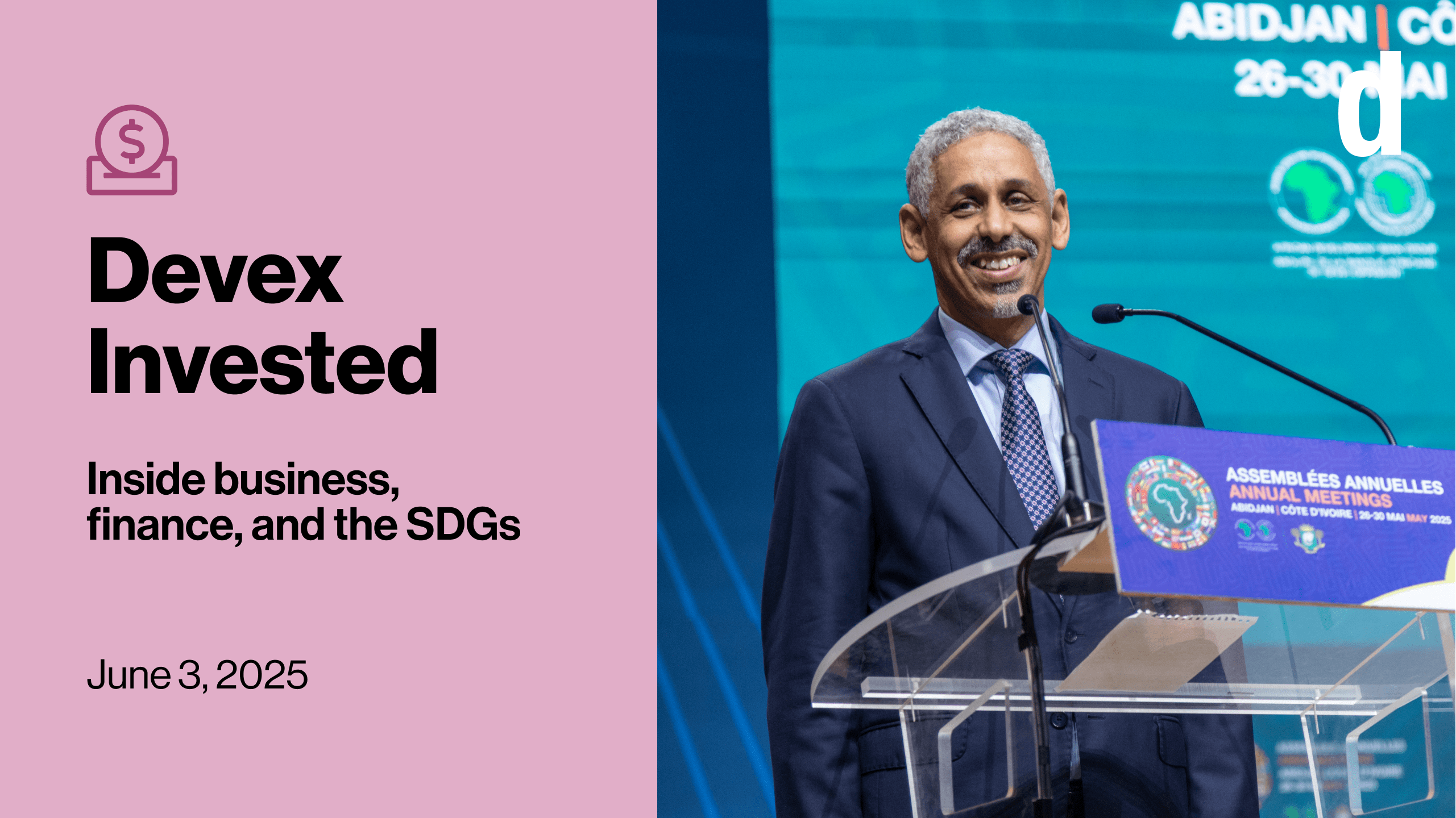 Devex Invested: African Development Bank gets ready for Sidi Ould Tah
