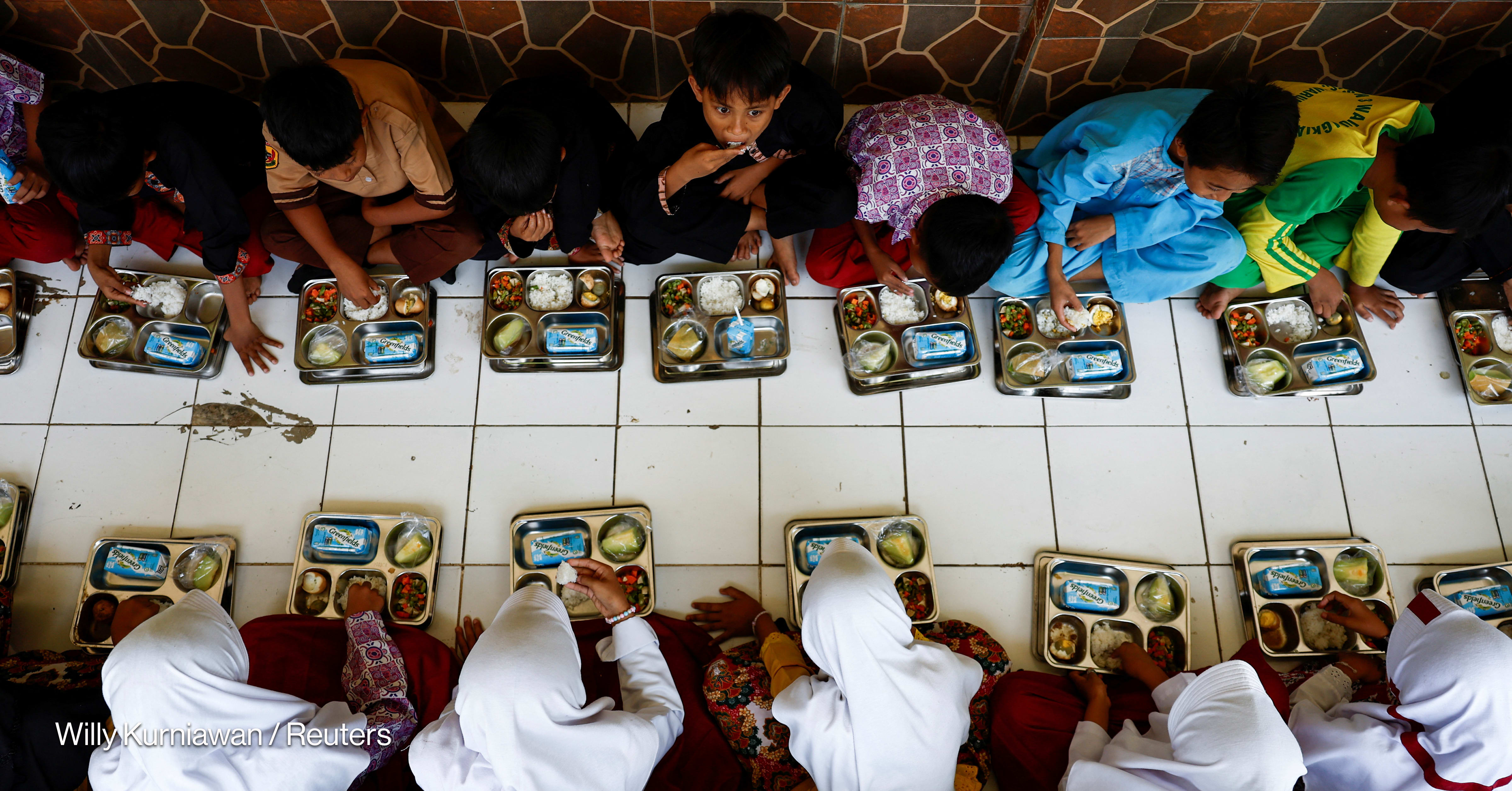 Inside Indonesia’s plan to feed 83 million people for free