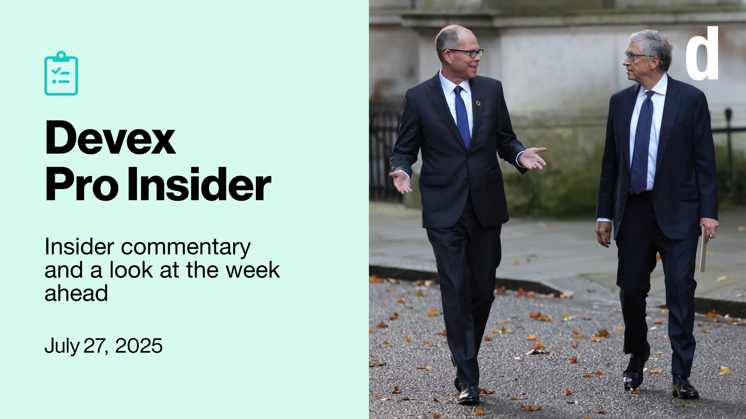  Devex Pro Insider: Sleepless in Seattle as Gates ramps up its giving