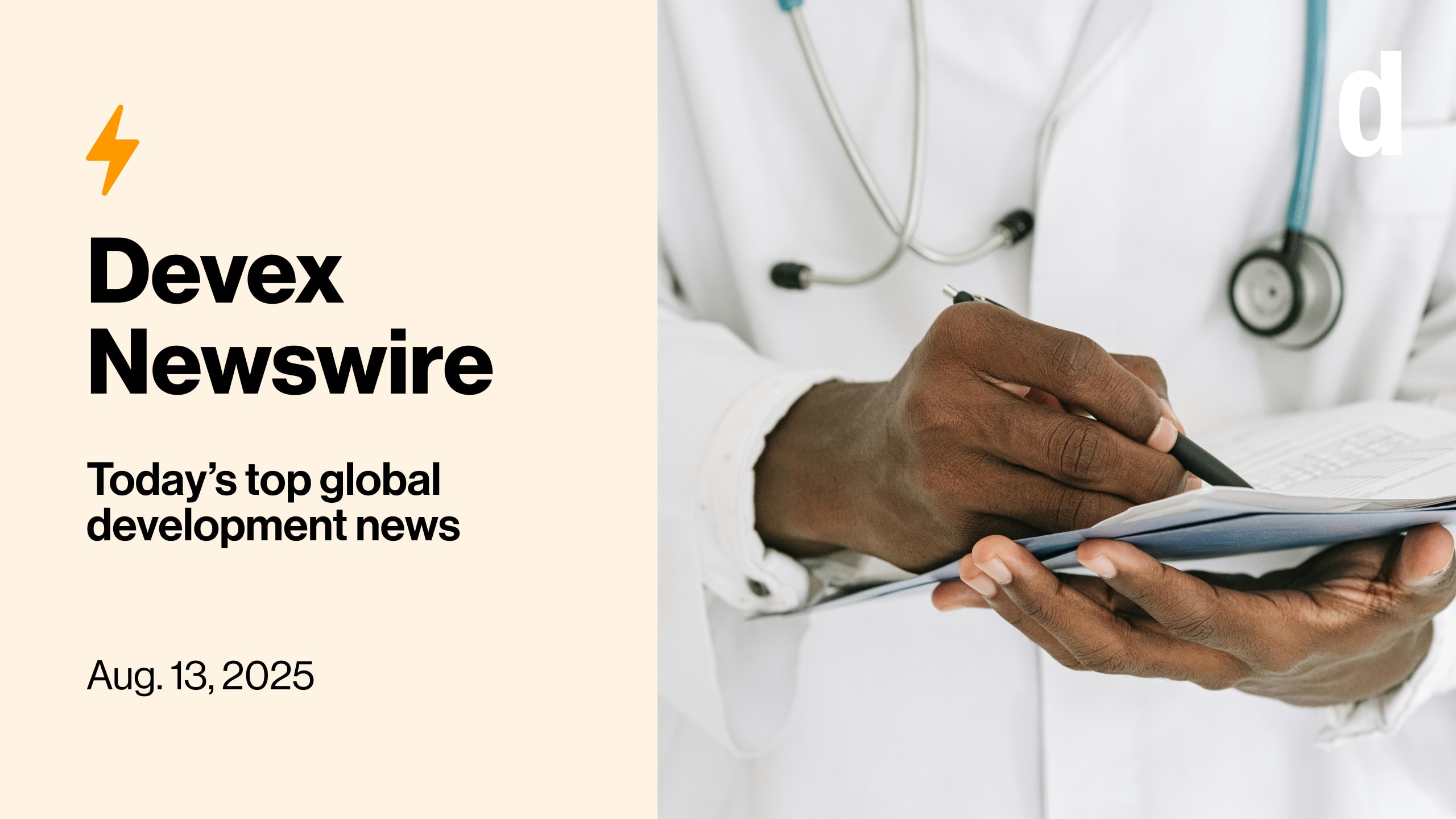 Devex Newswire: CHAI CEO urges fresh vision for global health amid aid cuts
