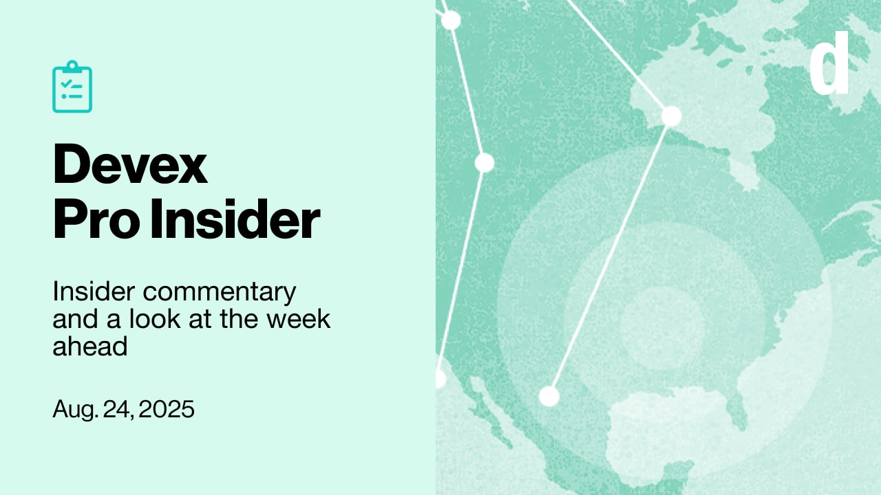 Devex Pro Insider: Pro Week is here, and the most British protest arrest ever