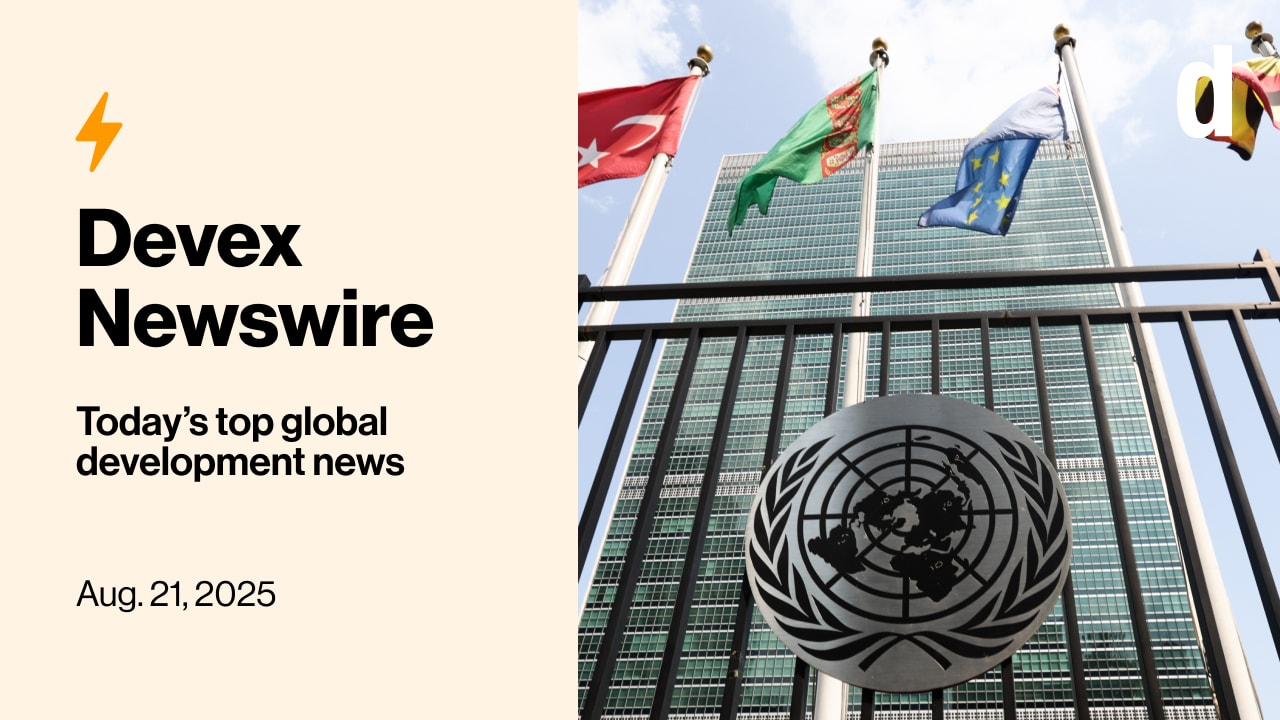 Devex Newswire: US pushes UN to rethink aid, cut reliance on Washington