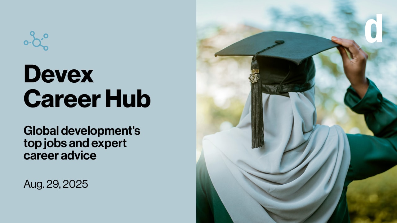 Devex Career Hub: Best options for breaking into development