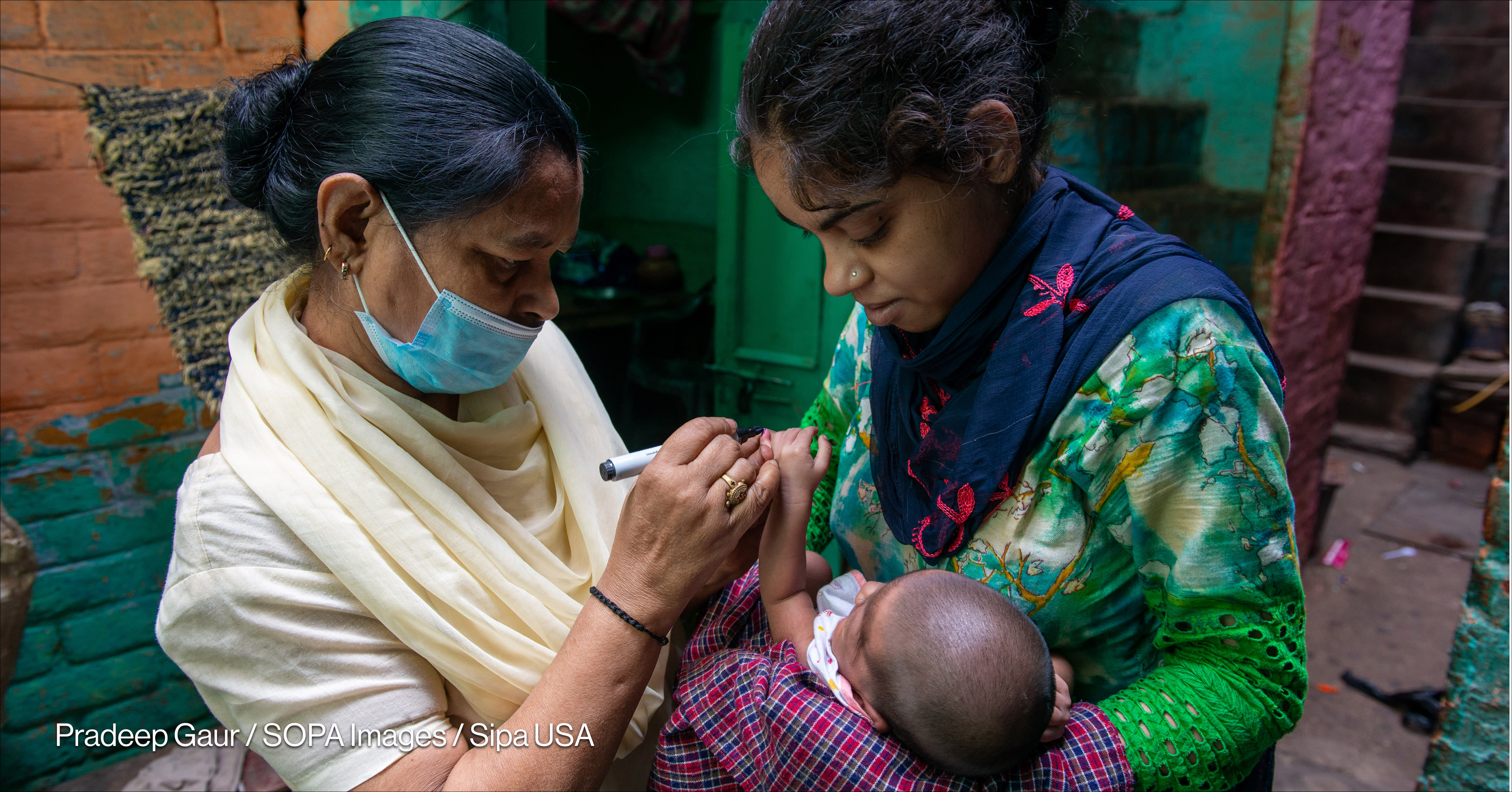 India’s fight to reach the children vaccine campaigns still miss