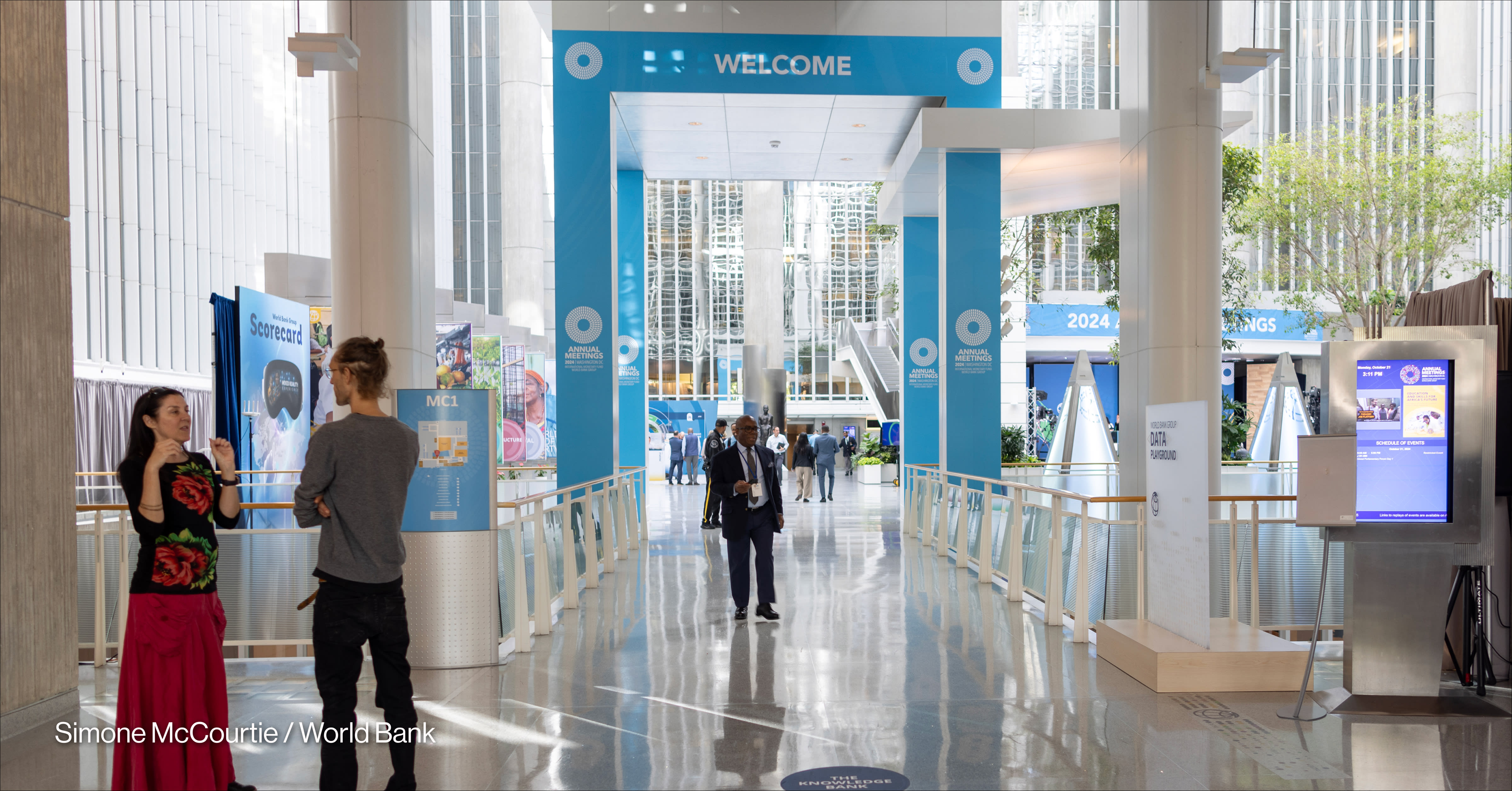 Will the World Bank-IMF meetings try to fly under the political radar?