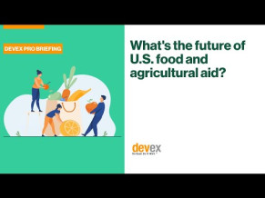 A successful US food aid program needs agriculture investment, experts say