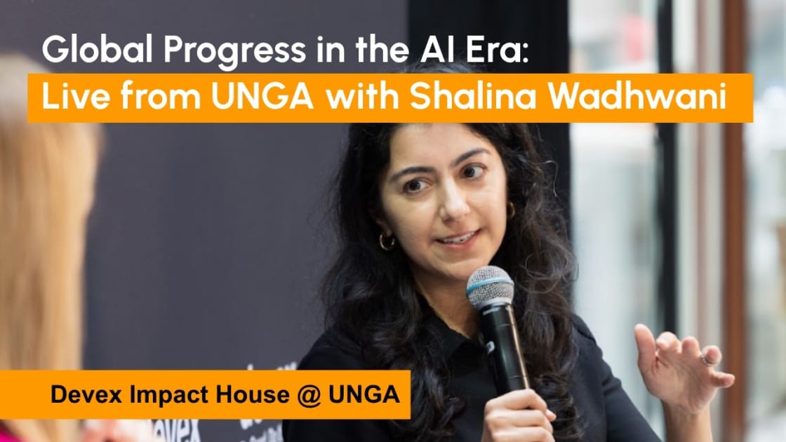 Shalina Wadhwani: Start with the problem, not the AI tool | Devex
