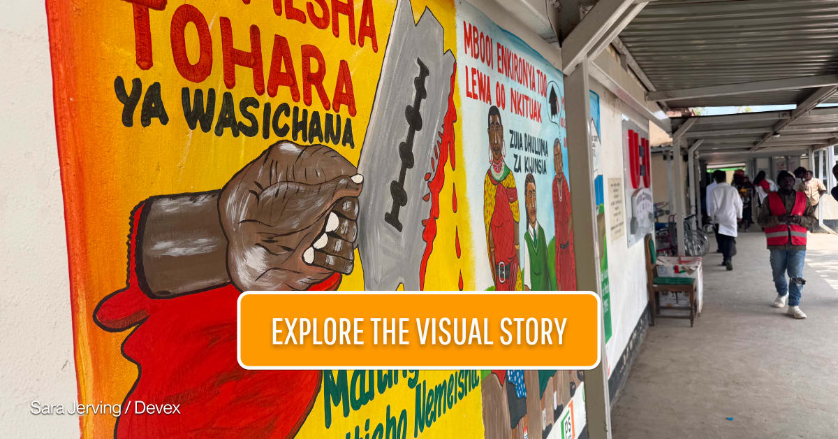 Steep aid cuts put slow gains against female genital mutilation at risk