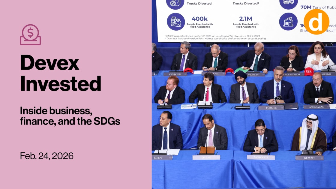 Devex Invested: The questions around Banga’s role on Trump’s Board of Peace