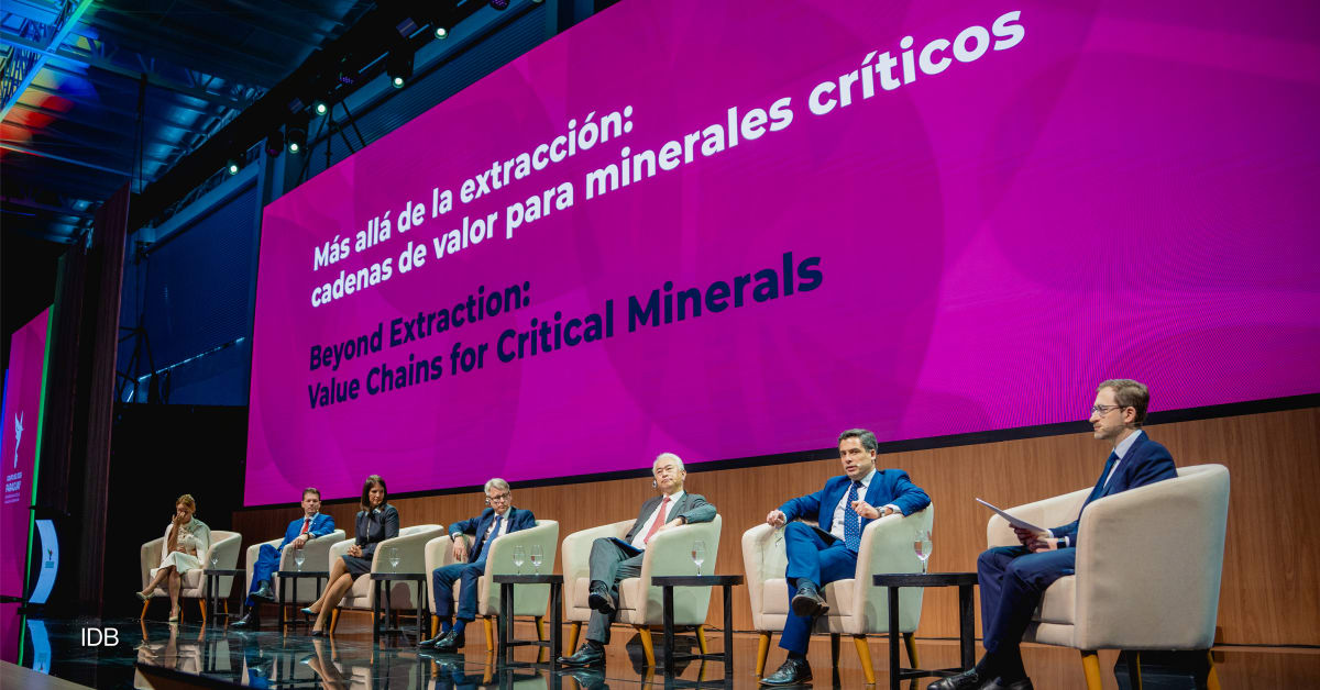 IDB to connect Latin America critical minerals supply with global demand