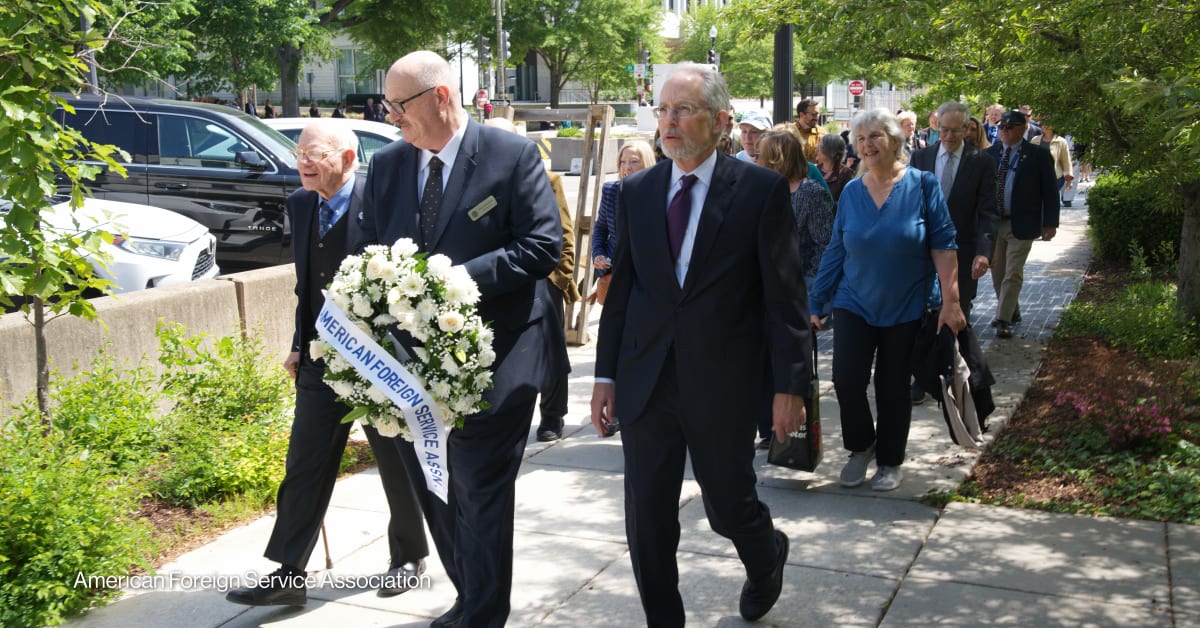 Exiled from State, America’s foreign service holds its own memorial