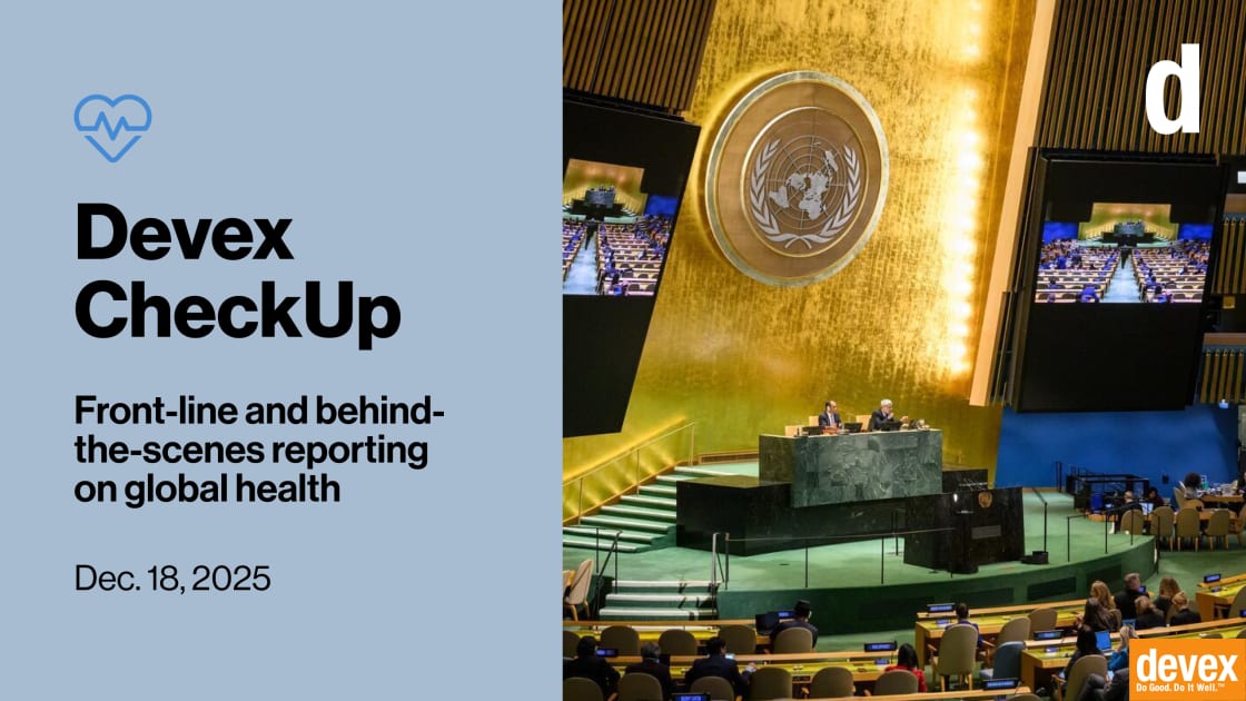 Devex CheckUp: Fight over NCD declaration reflects tough year in global health