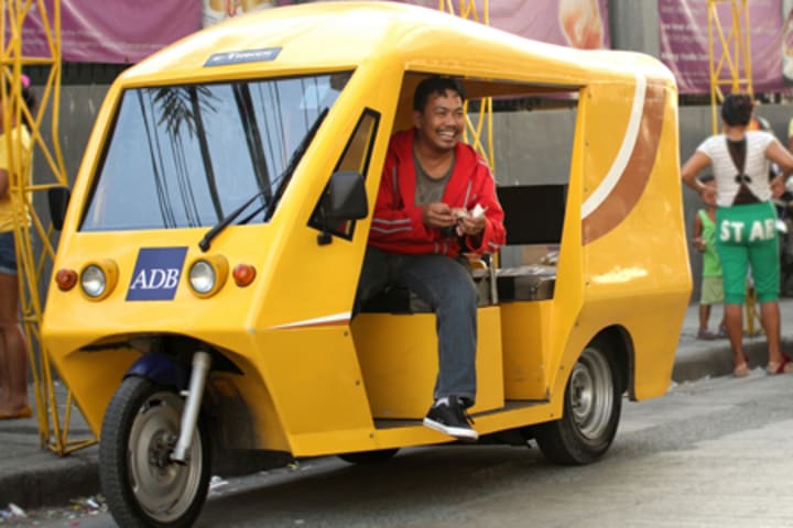 Center car best sale tricycle
