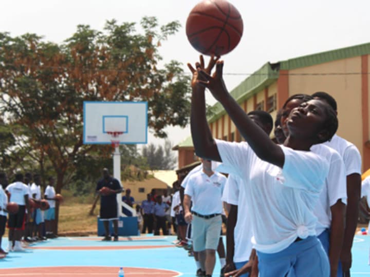 ADDING MULTIMEDIA NBA, WNBA, Africare and ExxonMobil Launch New Initiative  to Engage and Empower Nigeria's Youth