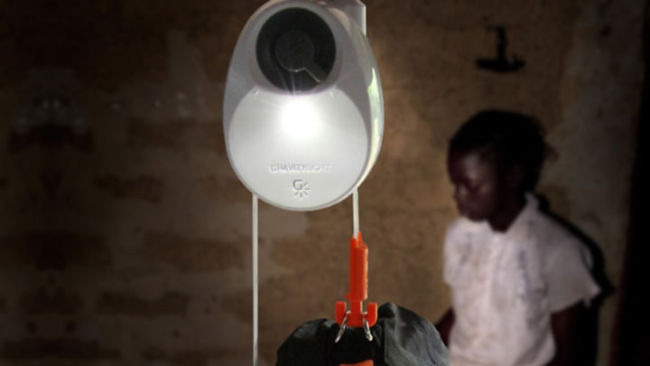 GravityLight: Energy Access in Developing Countries