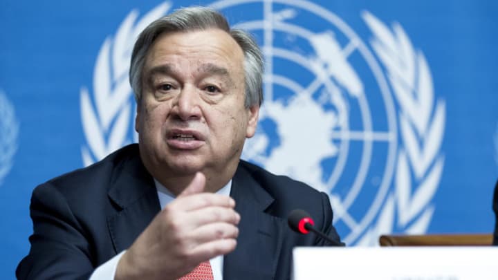 Image result for un secretary general antonio guterres