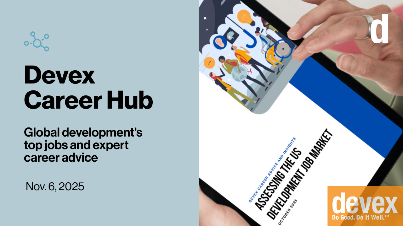 Devex Career Hub: How 2025 changed the development job market