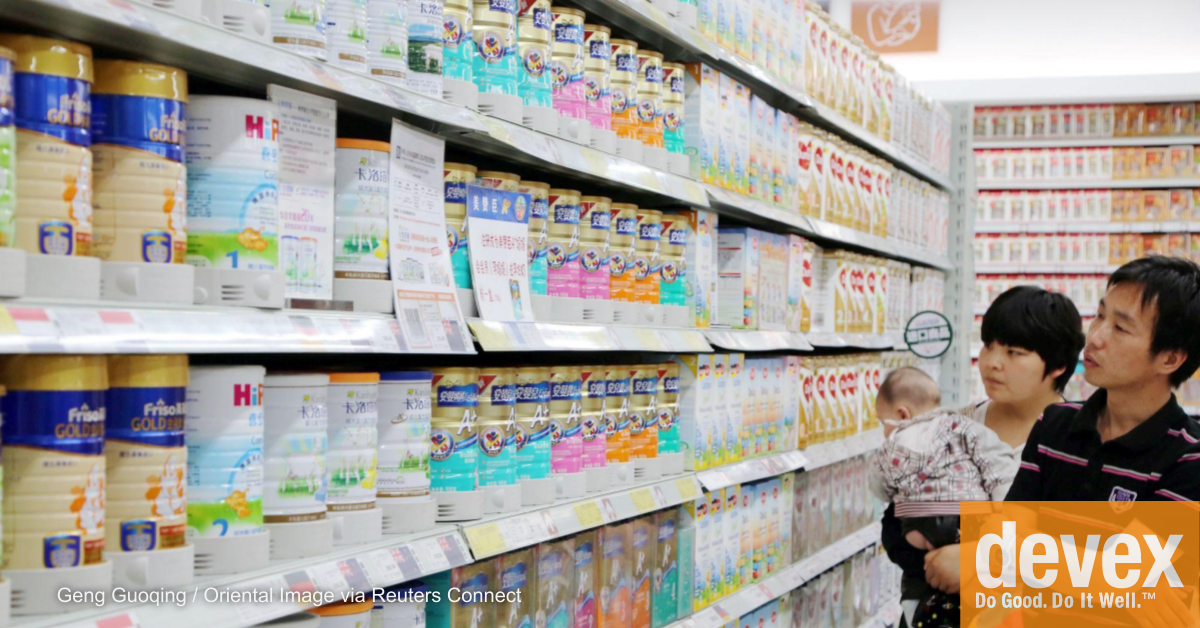 WHO sounds alarm on 'unethical,' 'aggressive' formula milk ...