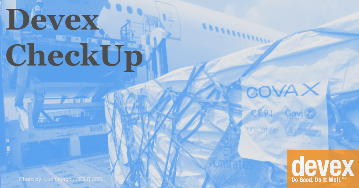 Devex CheckUp The race to raise 18 billion for the Global Fund Devex
