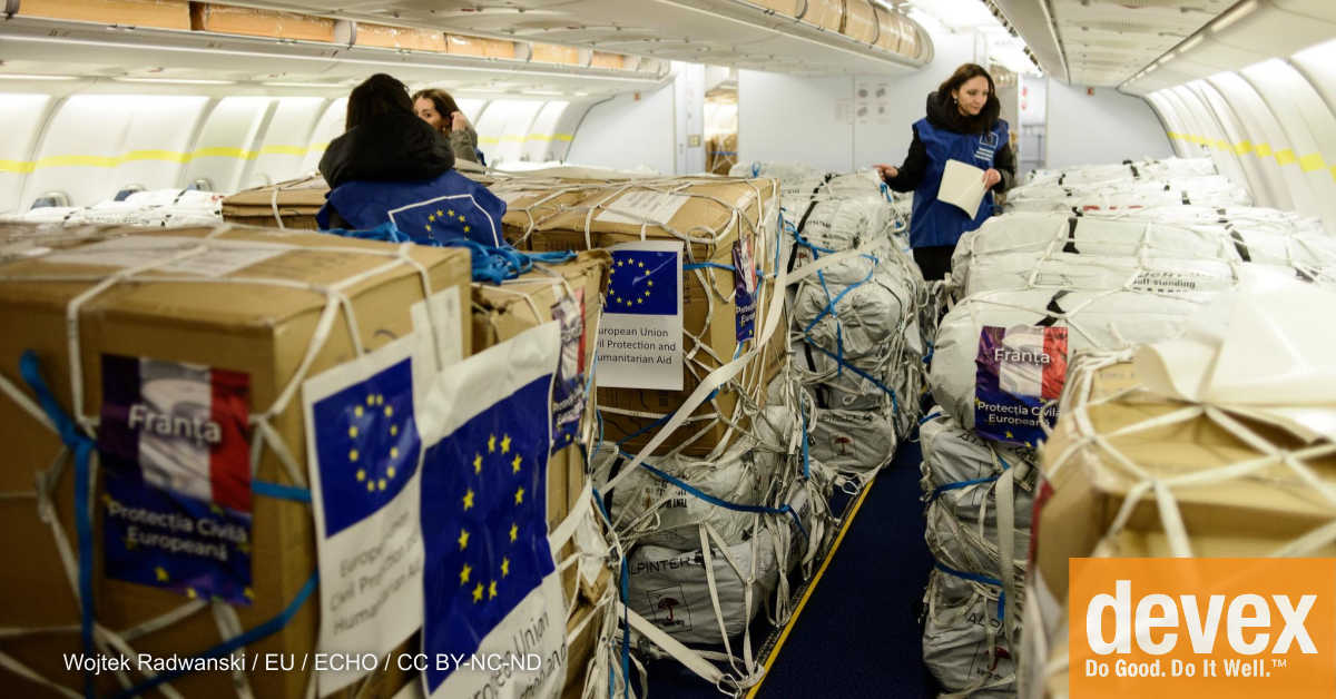 Funding tracker Who’s sending aid to Ukraine? Devex