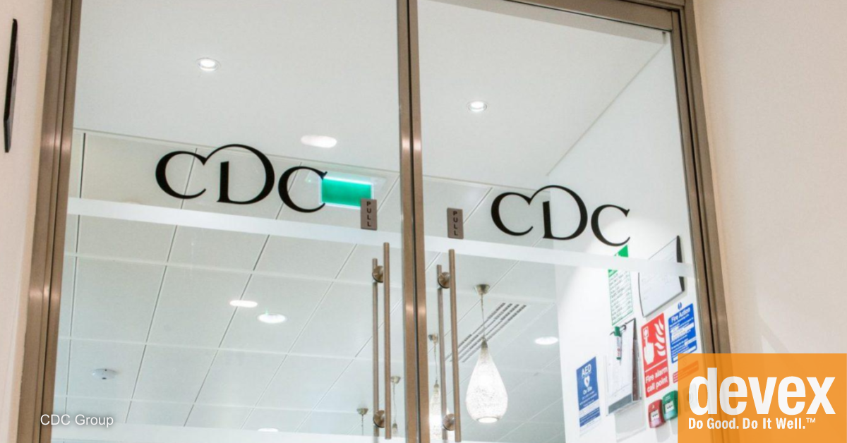 UK's CDC Group drops 'development' from name amid overhaul Devex