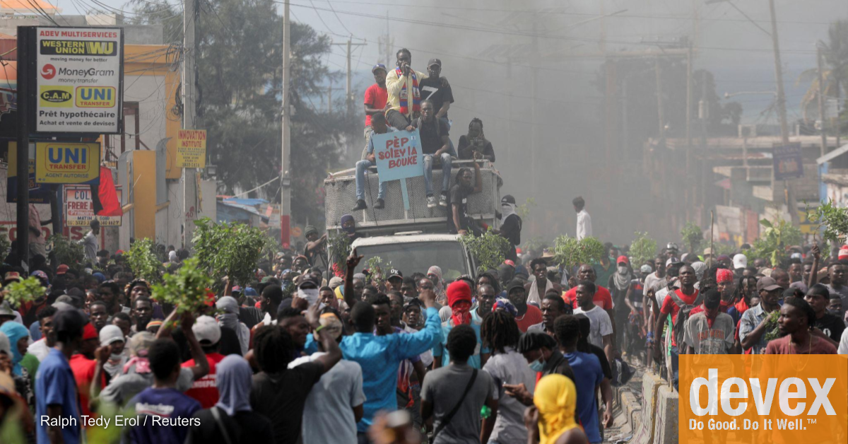 The world is tired of nation building in Haiti | Devex