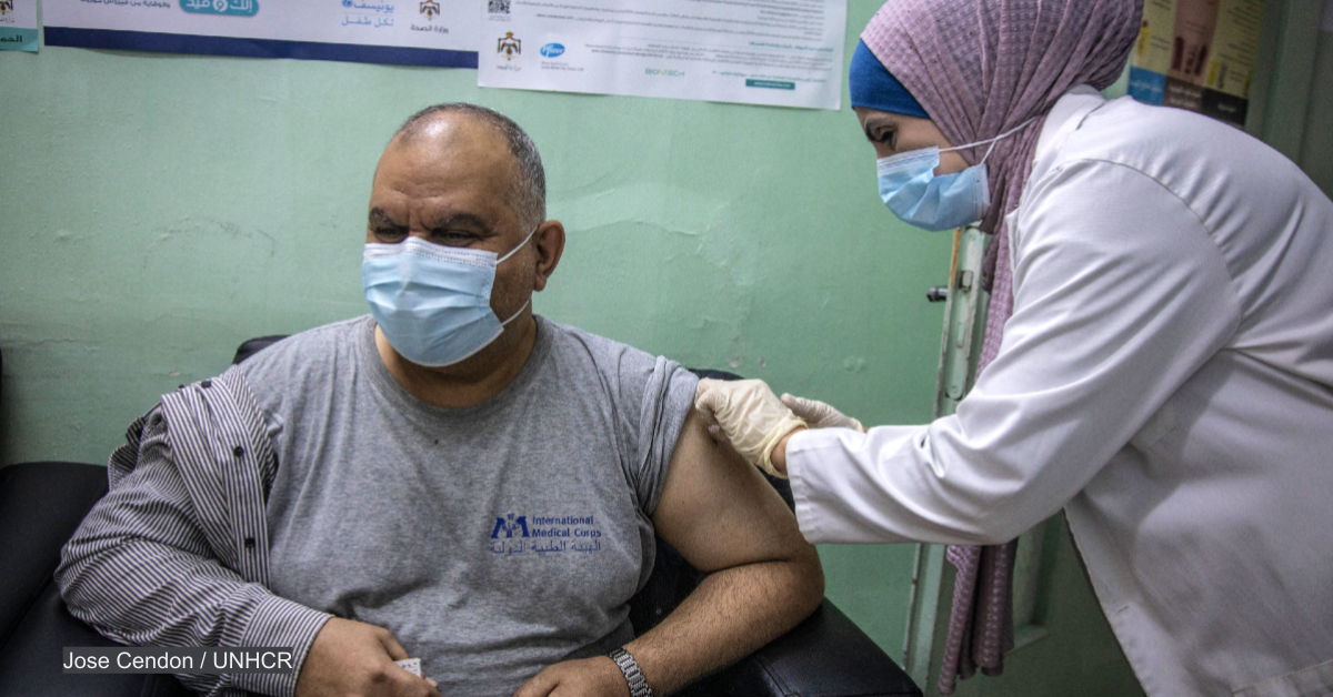 Testimonies on the heightened COVID-19 vaccination among refugees