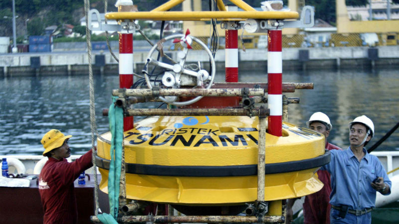 Current tsunami warnings indonesia
