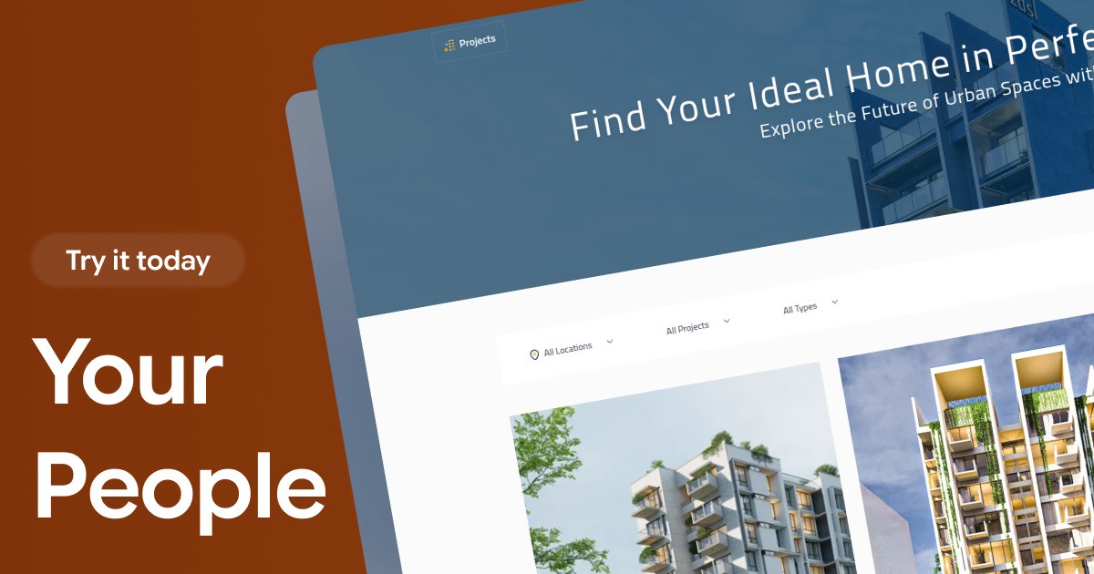 Zubion Group, customer app for a Dhaka real estate developer