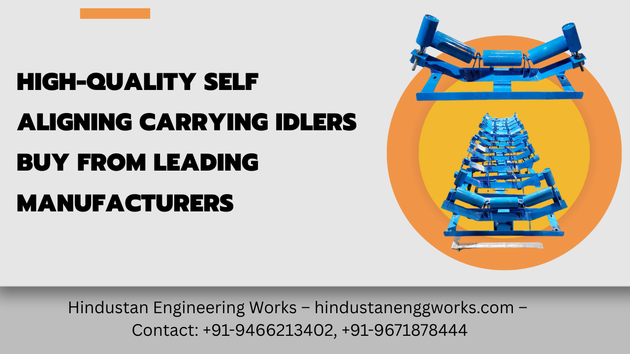 High-Quality Self Aligning Carrying Idlers – Buy from Leading Manufacturers