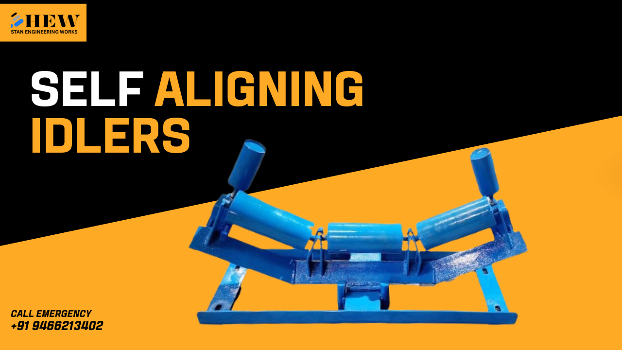 Self-Aligning Idlers: The Backbone of Reliable Conveyor Systems for Mining, Cement & Steel Industries