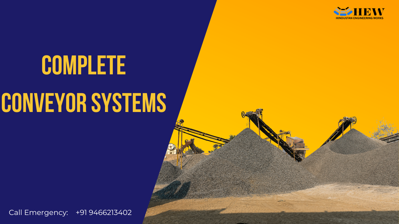 Complete Conveyor Systems & Belt Conveyors – Reliable Material Handling Solutions for Every Industry Across India