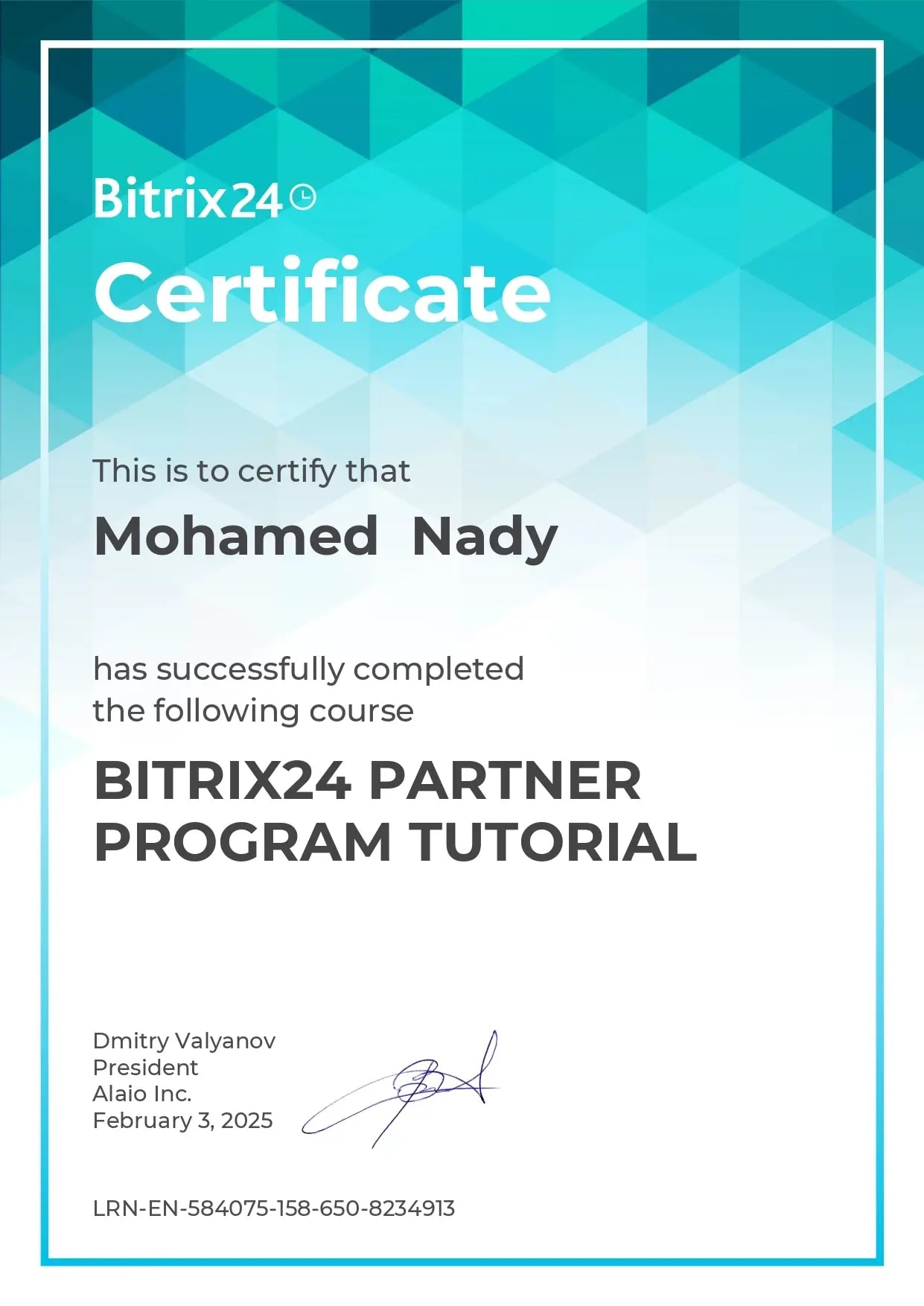 BITRIX24 PARTNER SALES COURSE