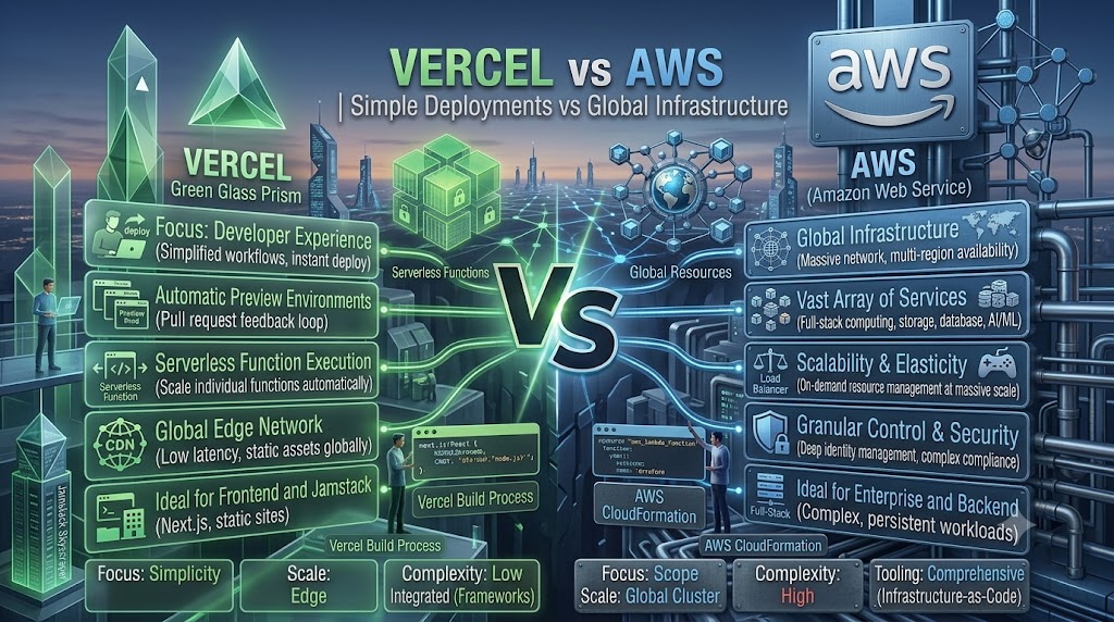 Vercel vs AWS: Which Platform Is Better for Modern Web Applications?