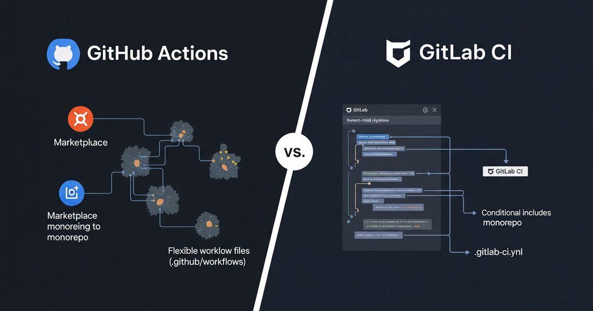 GitHub Actions مقابل GitLab CI/CD: أيهما يجب أن تختار؟