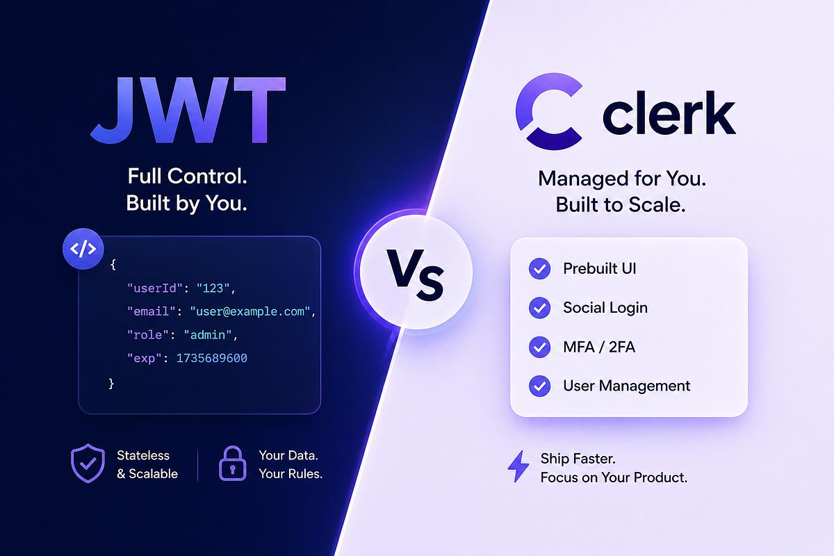 Auth.js vs Clerk: Which Authentication Solution Should You Choose for Your Next Web App?
