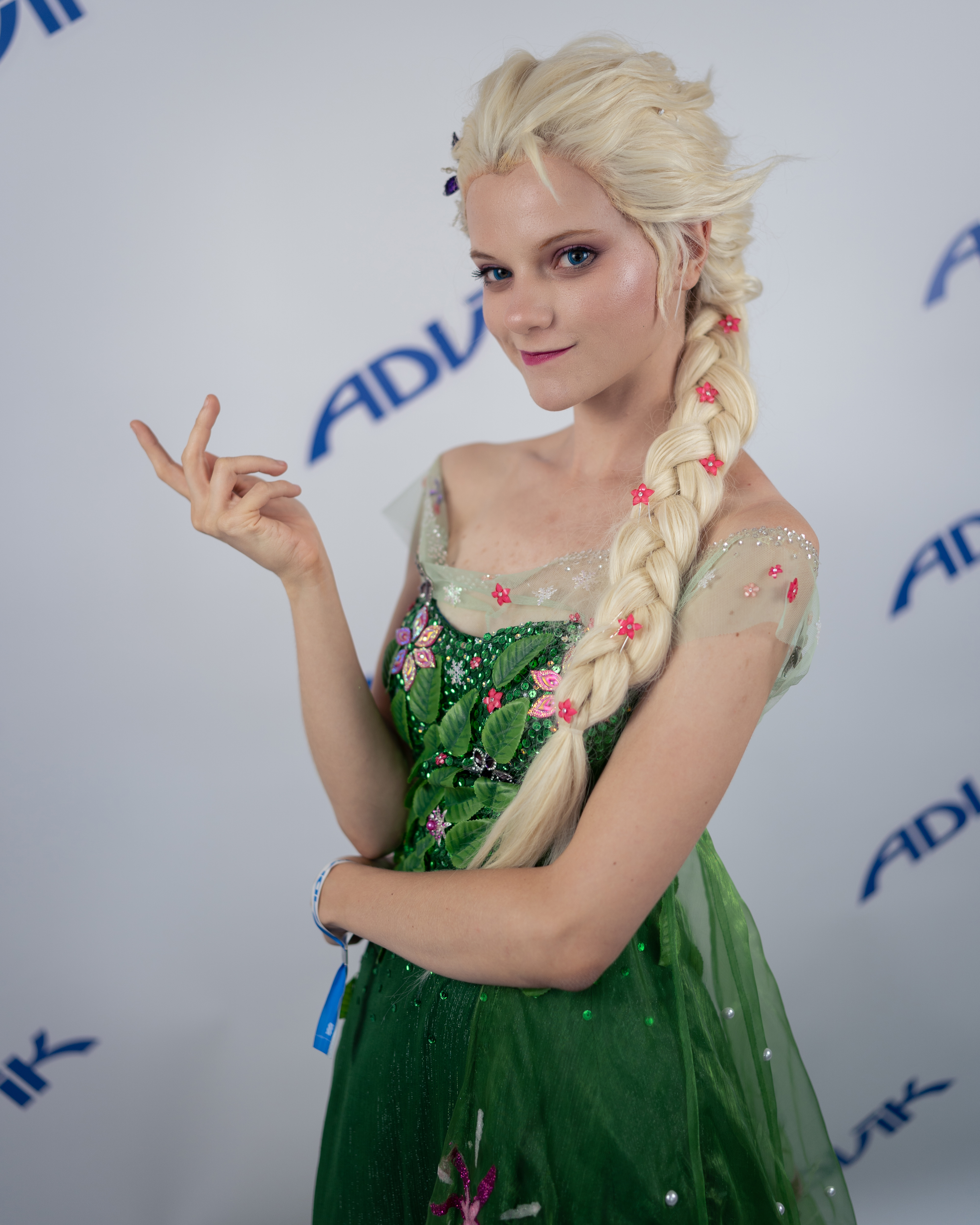 Frozen Elsa Green