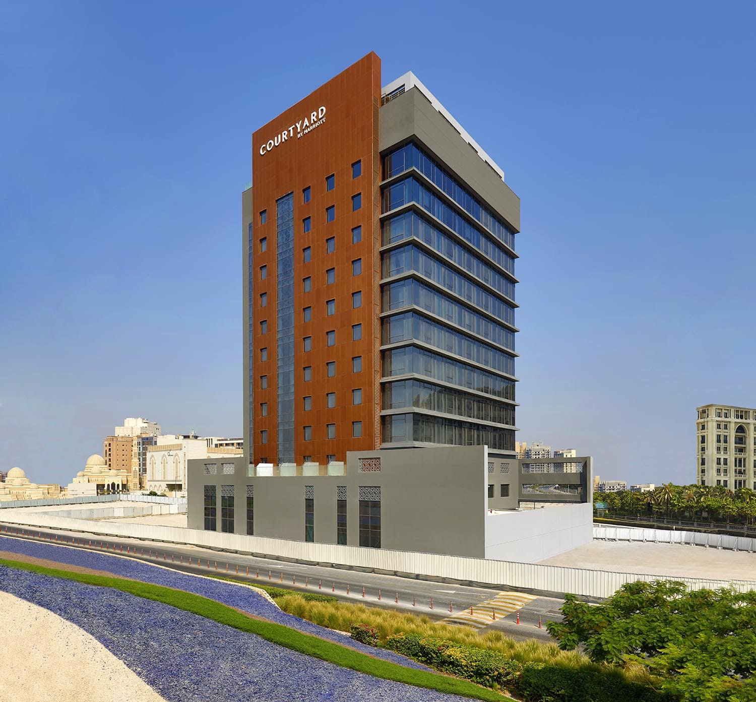 View of hotel exterior