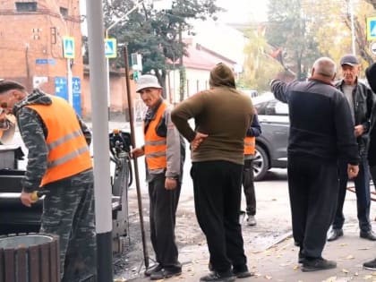 Ремонт дороги в центре Владикавказа завершится досрочно