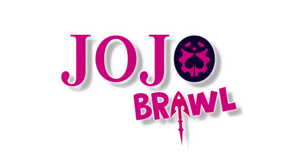 The Official Jojo Brawl game logo design