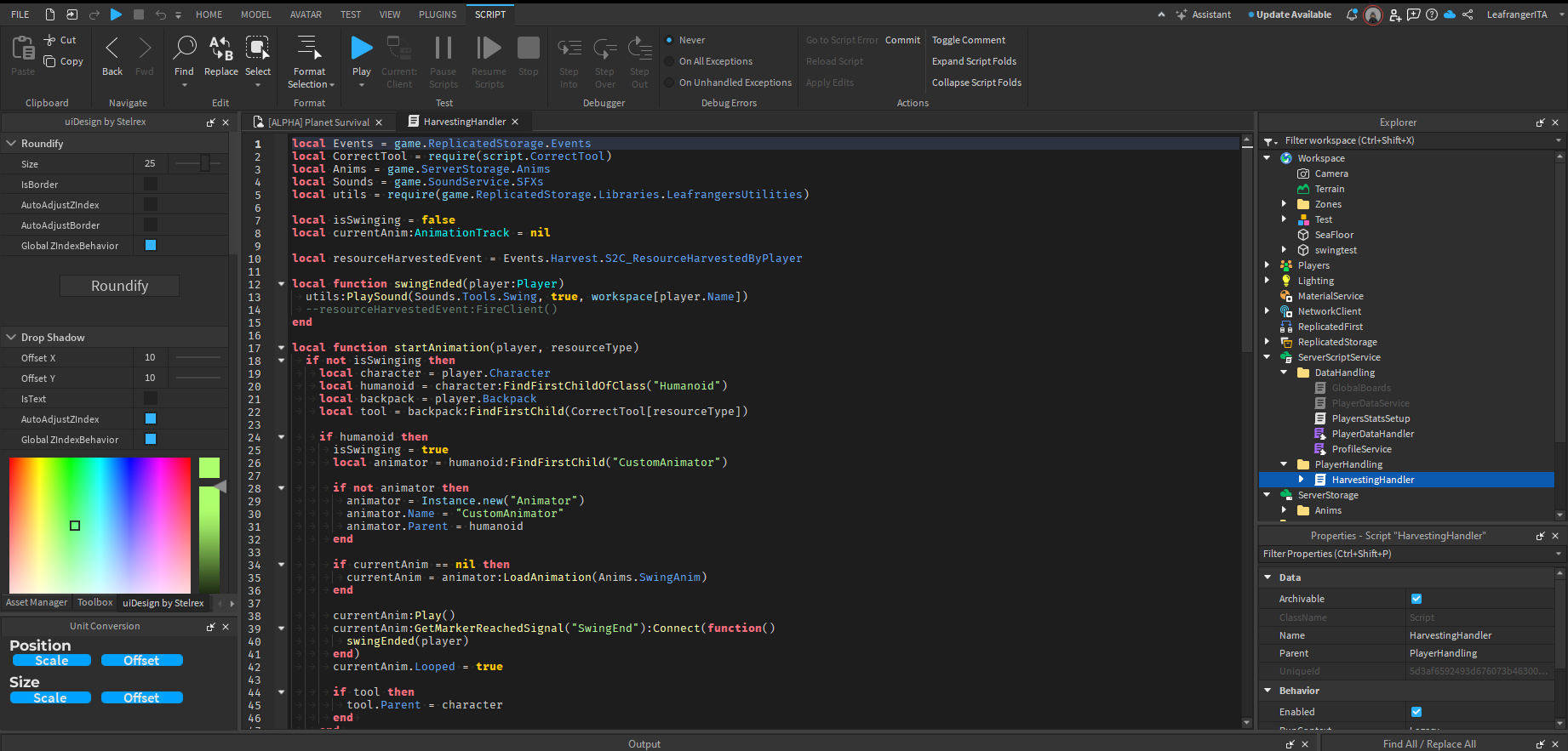 Scripting