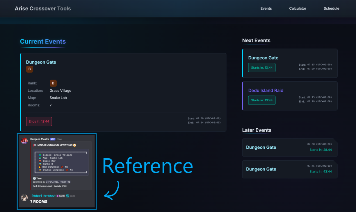 Discord Message Reference