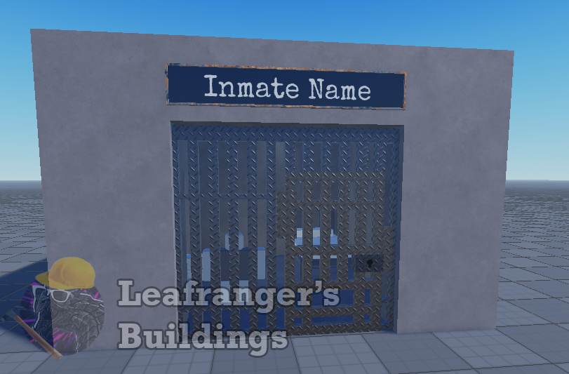 Prison Cell Front Side